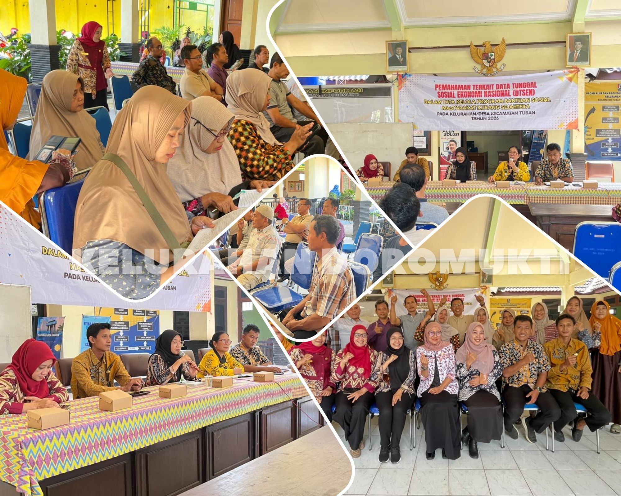 Sosialisasi DTSEN, Kelurahan Doromukti Perkuat Akurasi Data Bantuan Sosial